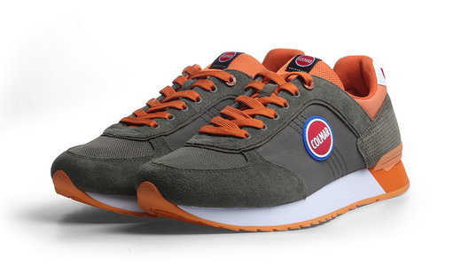 Colmar Sneaker Travis Authentic militärgrün/orange Herren